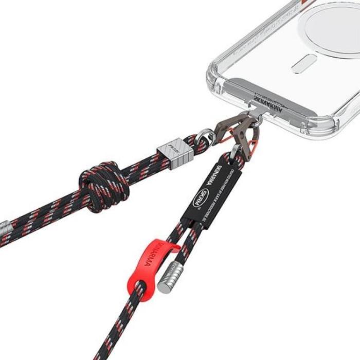 Skinarma - Skinarma Universal Mobilrem Lanyard Dyno - Obsidian