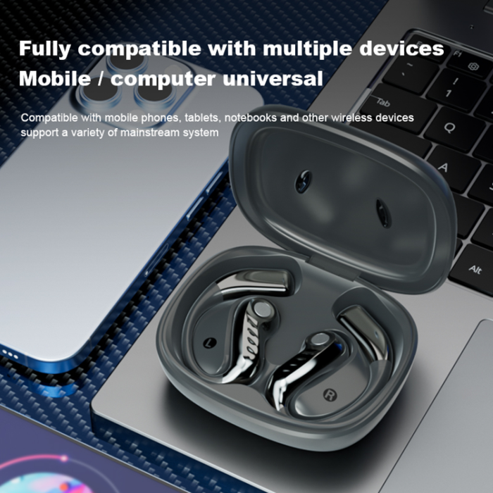 A-One Brand - Trådlösa Bluetooth-Hörlurar Sports Open Ear Hook LX-90