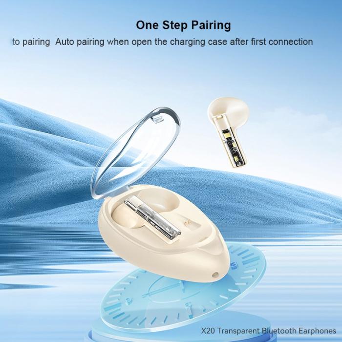 XUNDD - XUNDD X20 Trådlösa Bluetooth-hörlurar Stereo Svart