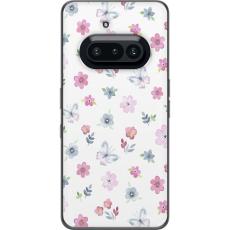 iSecrets - Mobilskal till Nothing Phone (3a) med Blommor och fjärillar