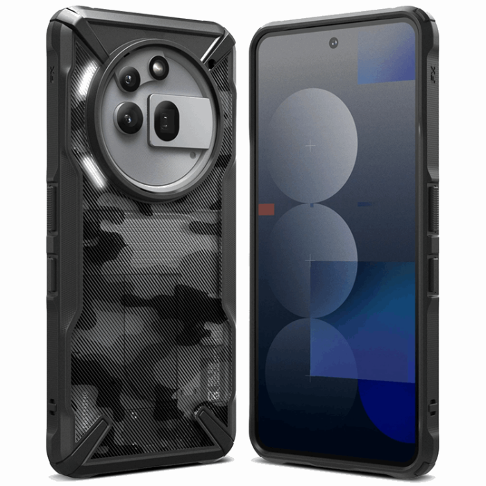 Ringke - Ringke Nothing Phone 3a Pro Mobilskal Fusion X - Camo Svart