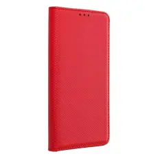 OEM - Galaxy S25 Plånboksfodral Smart - Röd