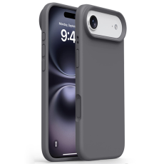 A-One Brand - iPhone Air Mobilskal Soft Microfiber Lining Silikon+PC - Mörkgrå