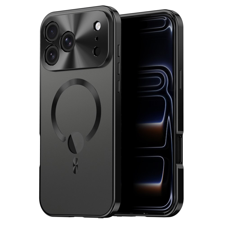 iPhone 17 Pro Max Mobilskal MagSafe med Skärmskydd - Svart | 2353 | AlltMobil