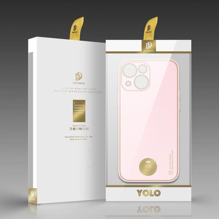 Dux Ducis - Dux Ducis iPhone 14 Plus Skal Yolo - Rosa