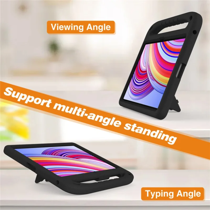 A-One Brand - Xiaomi Redmi Pad Pro 5G Skal EVA Handgrepp Kickstand - Svart