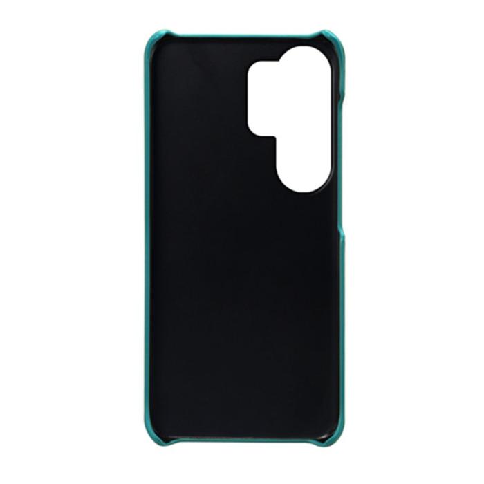 OEM - Samsung Galaxy S26 Ultra Skal PU Läder + Hård PC - Grön
