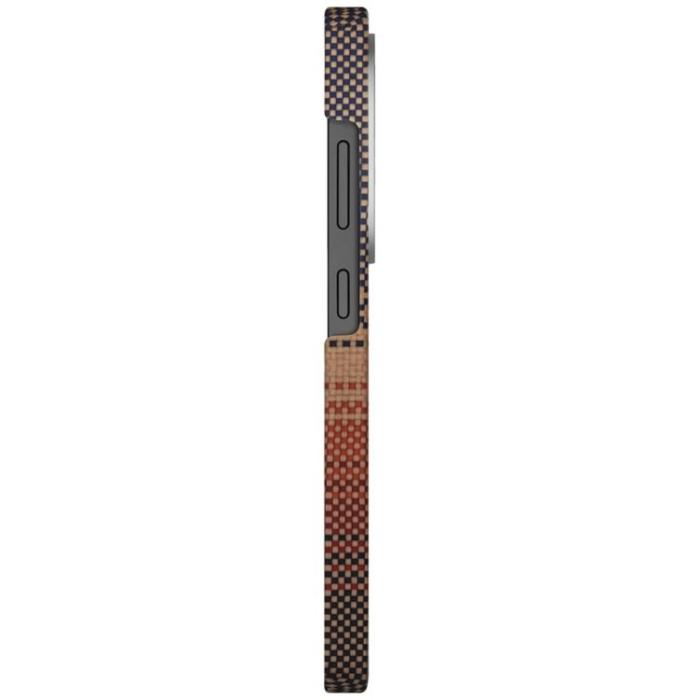 PITAKA - PITAKA Galaxy S25 Ultra Mobilskal MagSafe Moonrise Tactile Woven - Sunset