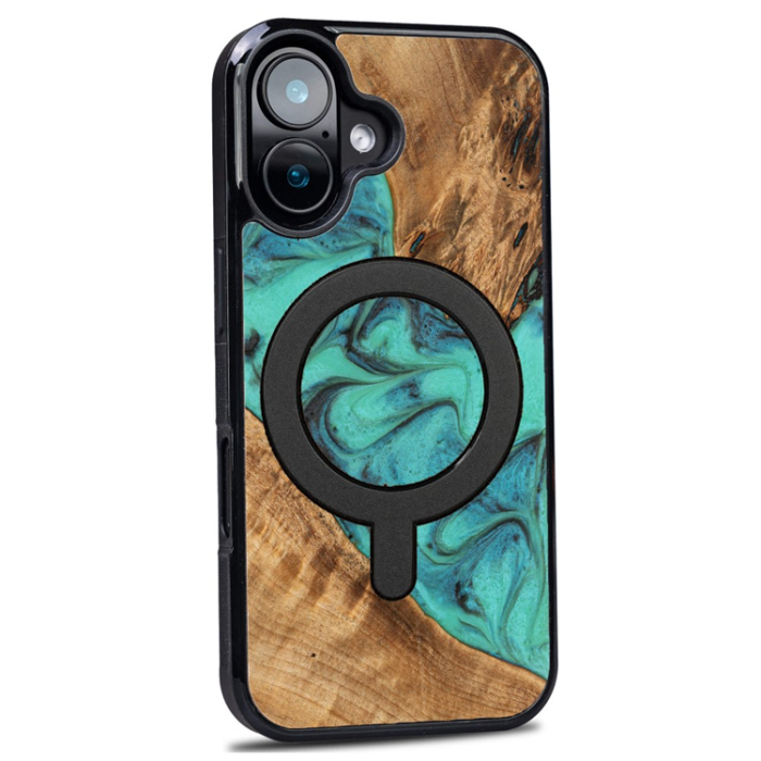 Bewood - Bewood iPhone 16 Mobilskal MagSafe Unique Turquoise