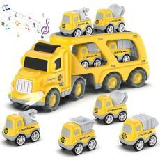 OEM - Barnlastbilar Leksaker Friktionsdrivna Minibilar för Barn (Ålder 1+) - Gul