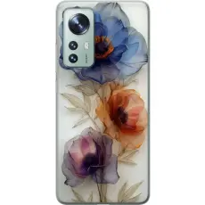 Gustaf - Mobilskal till Xiaomi 12 med Silkesblommor