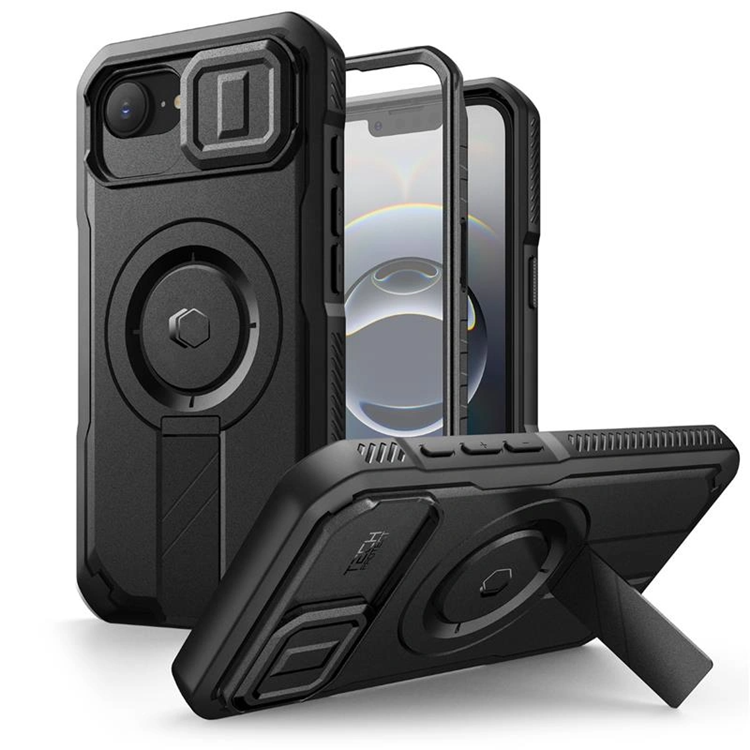 Tech-Protect iPhone 16e Mobilskal Magsafe Kevlar - Svart | 2353 | AlltMobil