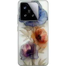 Gustaf - Mobilskal till Xiaomi 15 med Silkesblommor