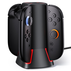 OEM - Nintendo Switch 2 Joy-Con Spelkontroller Laddningsstation Z30 - Svart
