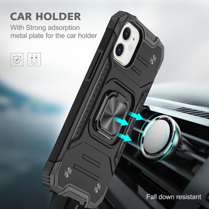 OEM - iPhone 7/8/SE (2020/2022) Skal Nitro - Svart
