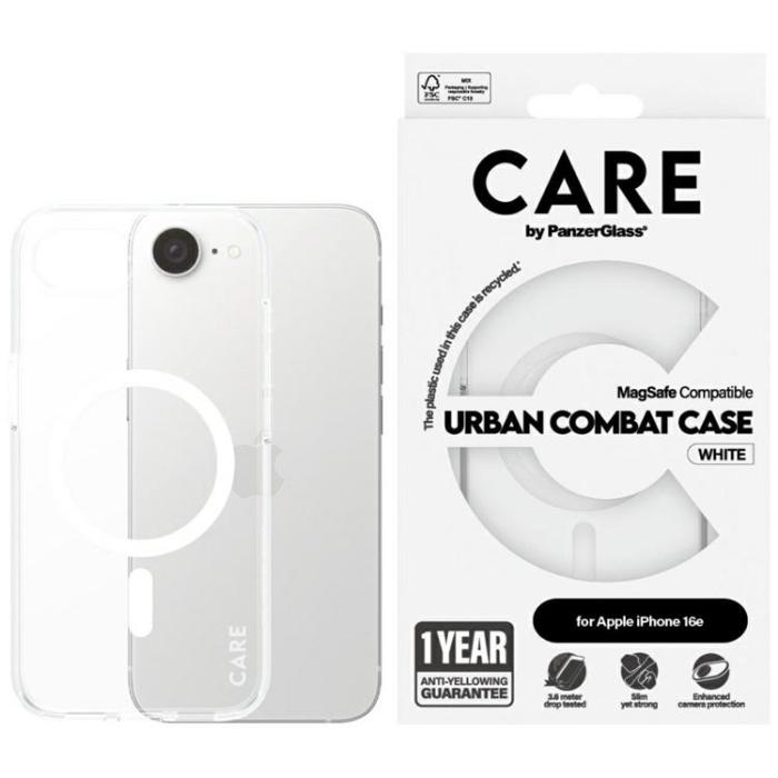 PanzerGlass - CARE iPhone 16e Mobilskal MagSafe Flagship Urban Combat