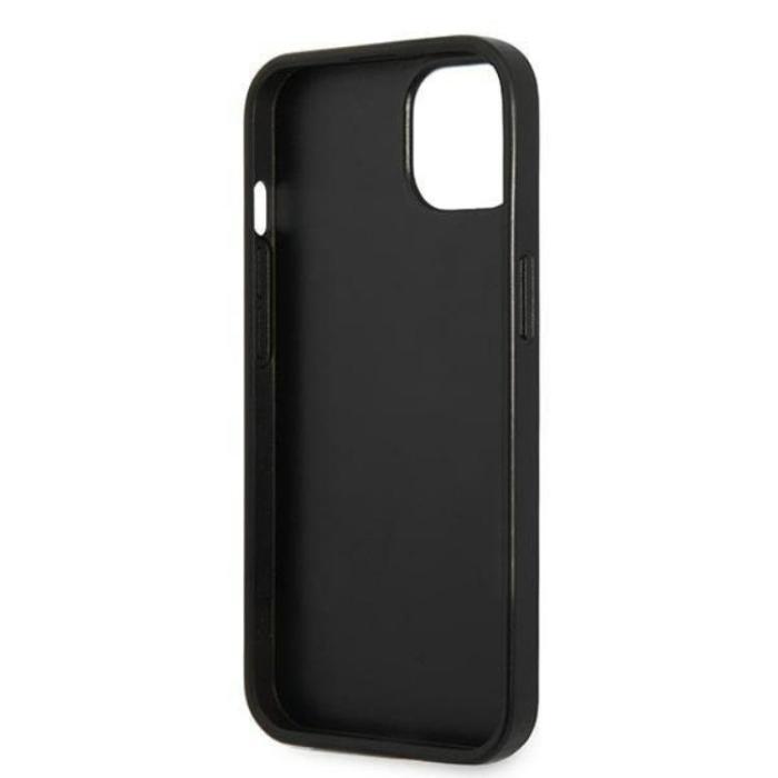 KARL LAGERFELD - Karl Lagerfeld iPhone 13 mini Skal Monogram Plaque - Svart