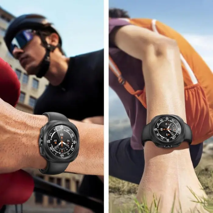 UTGATT - Tech-Protect Samsung Galaxy Watch Ultra (47mm) Skal Defense360 - Titanium