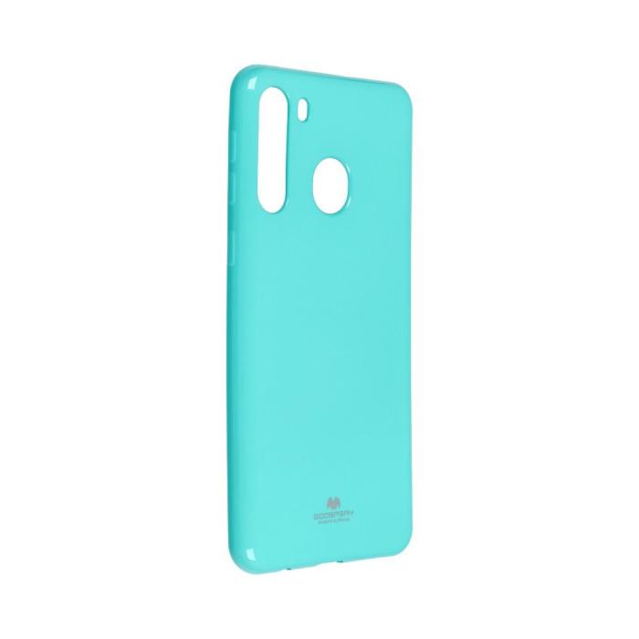 UTGATT1 - Galaxy A21 Skal Goospery Mercury Jelly Mjukplast - Mint