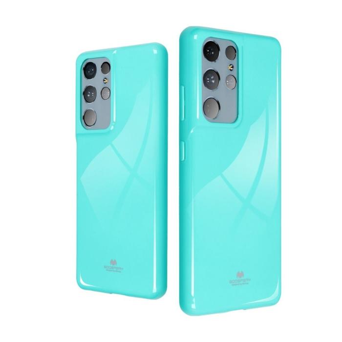UTGATT1 - Galaxy A21 Skal Goospery Mercury Jelly Mjukplast - Mint