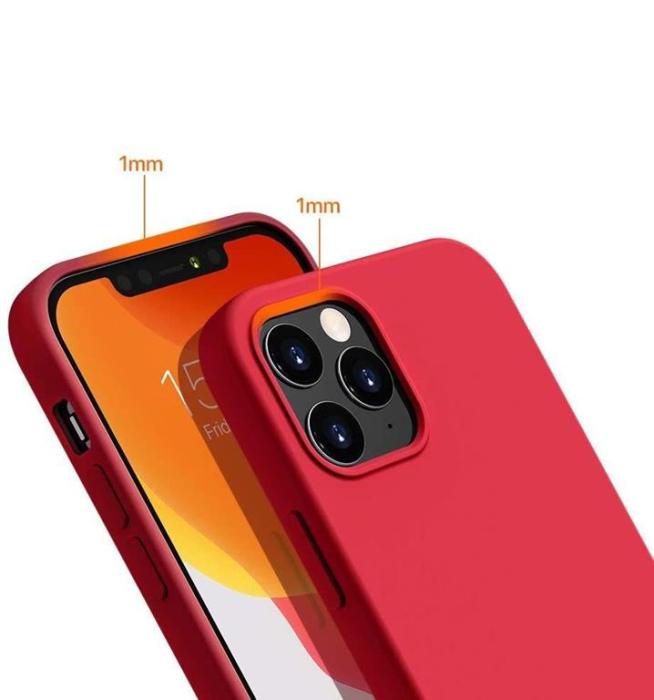 OEM - Xiaomi Redmi Note 10 5G/Poco M3 Pro Skal Silicone Case - Röd