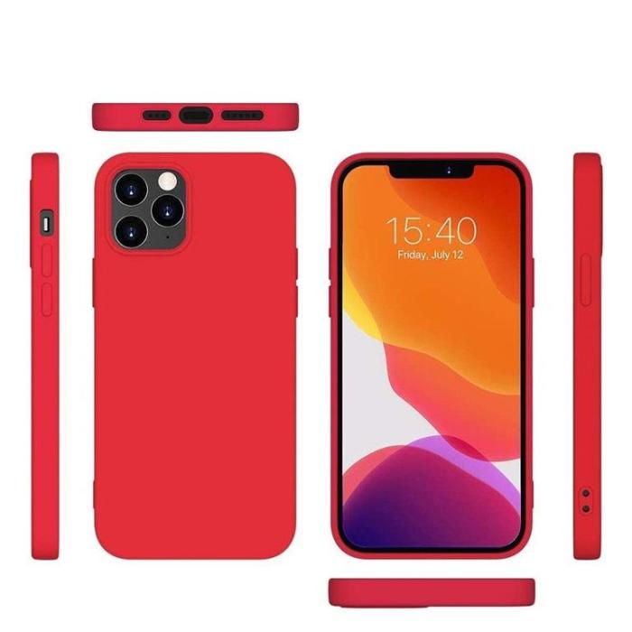 OEM - Xiaomi Redmi Note 10 5G/Poco M3 Pro Skal Silicone Case - Röd
