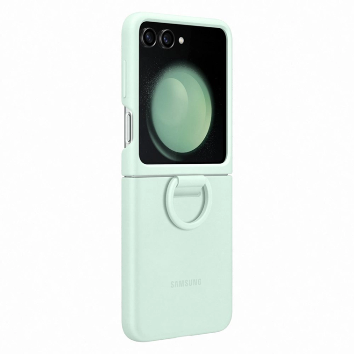 Samsung - Samsung Galaxy Z Flip 5 Mobilskal Ringhållare - Mint