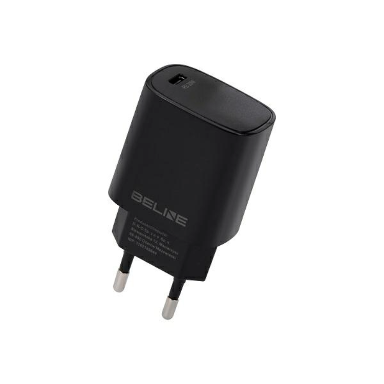 Beline Väggladdare USB-C (20W) - Svart | 505295 | AlltMobil