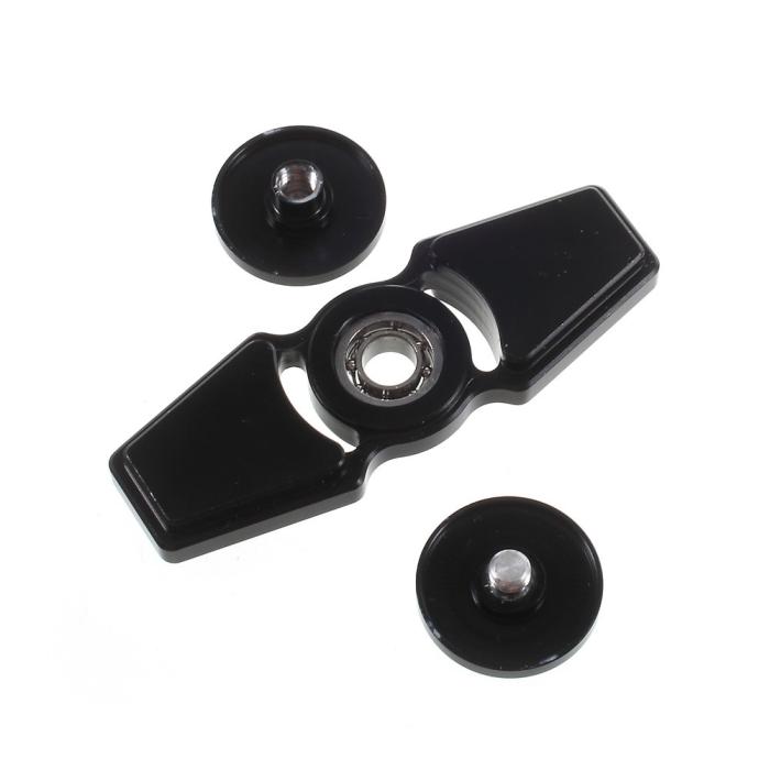 UTGATT5 - Metal Fidget Spinner - Svart