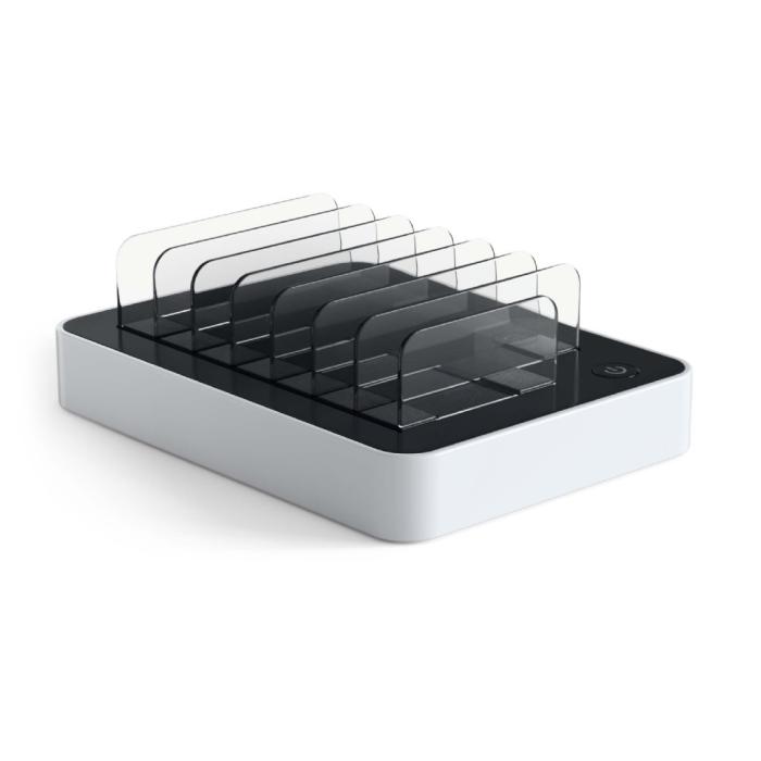 UTGATT5 - Satechi 7-Port USB Charging Station Dock (2st Type-C ports) - Vit