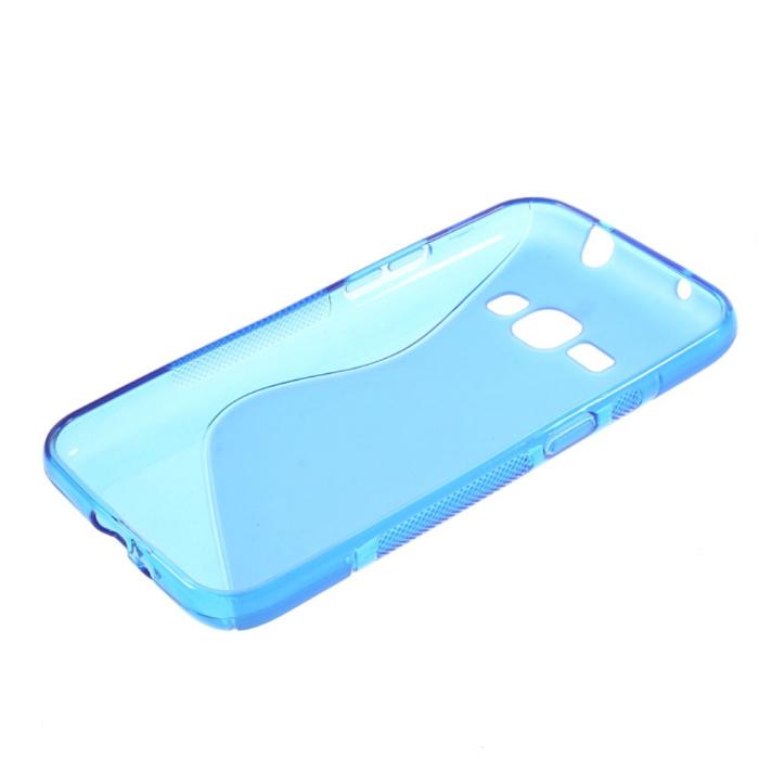 OEM - Flexicase Skal till Samsung Galaxy J1 (2016) - Blå