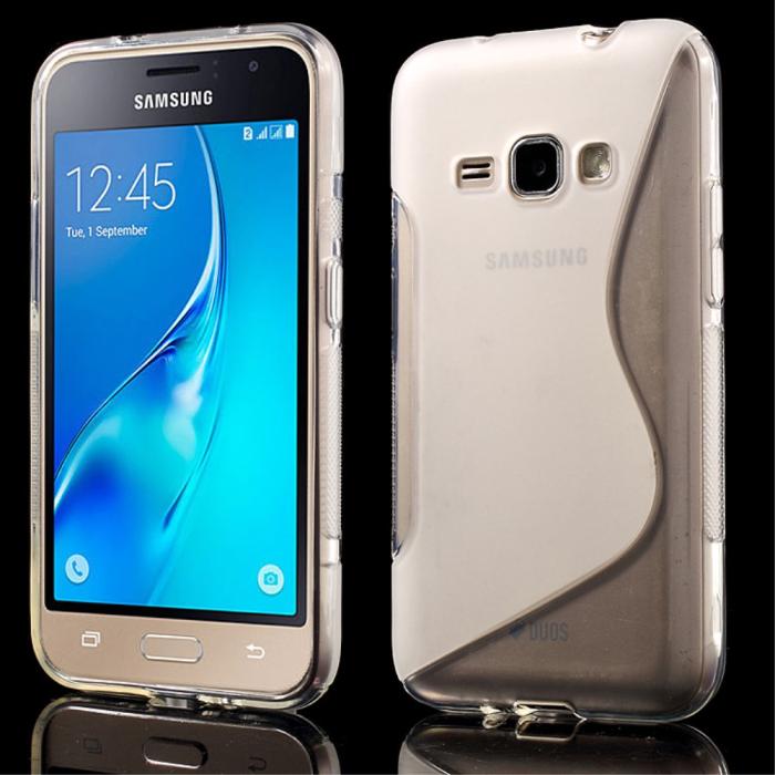 UTGATT5 - Flexicase Skal till Samsung Galaxy J1 (2016) - Transparent
