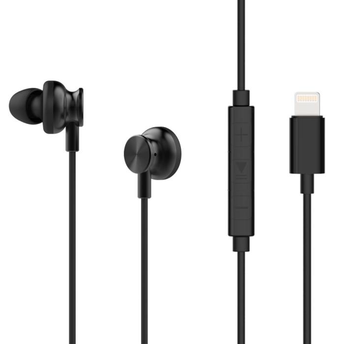 UTGATT1 - Champion Hörlurar Headset In-Ear Lightning - Svart