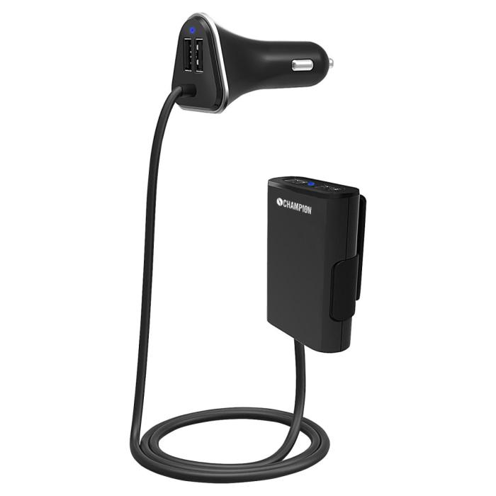 UTGATT5 - Champion USB billaddare 4-Port 9,6A