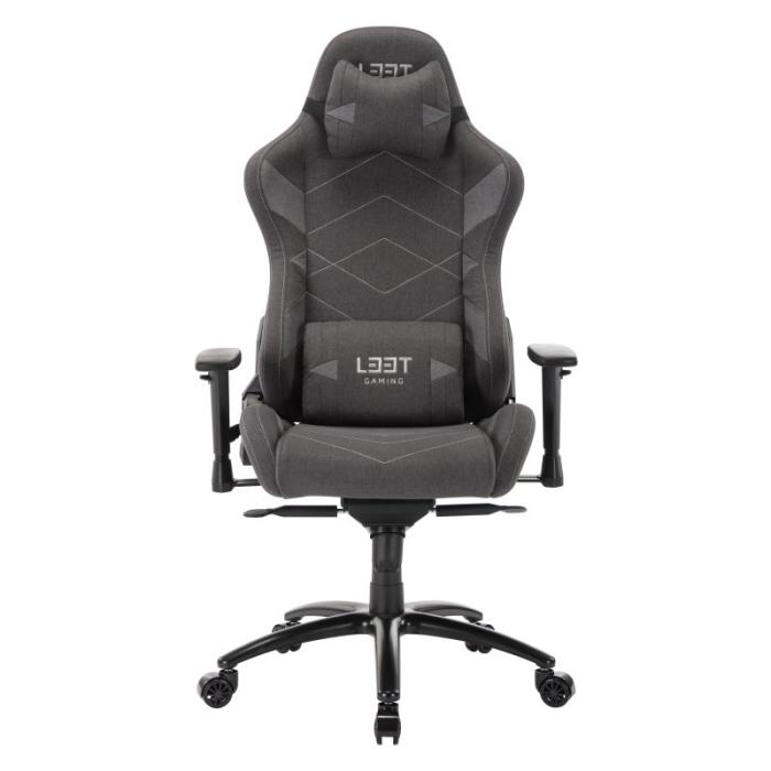 UTGATT1 - L33T-Gaming Elite V4 Gamingstol (Kanvas) - Mörk