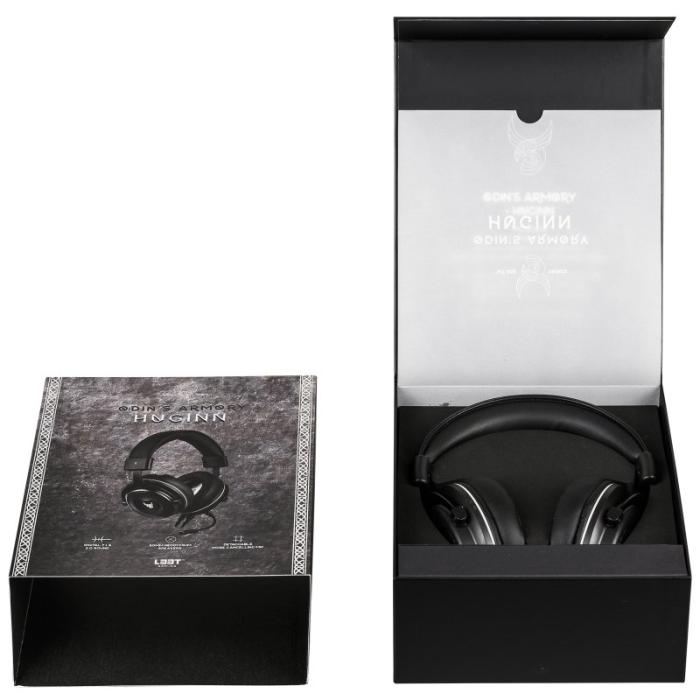 UTGATT1 - L33T-Gaming Huginn, 7.1 Gamingheadset med mikrofon & LED-belysning, Svart