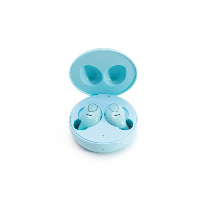 Ledwood - LEDWOOD Hörlur i9 TWS True Wireless In-Ear Mint Mic