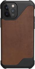 UAG - UAG Metropolis LT Cover iPhone 12 & 12 Pro - Leather Brown
