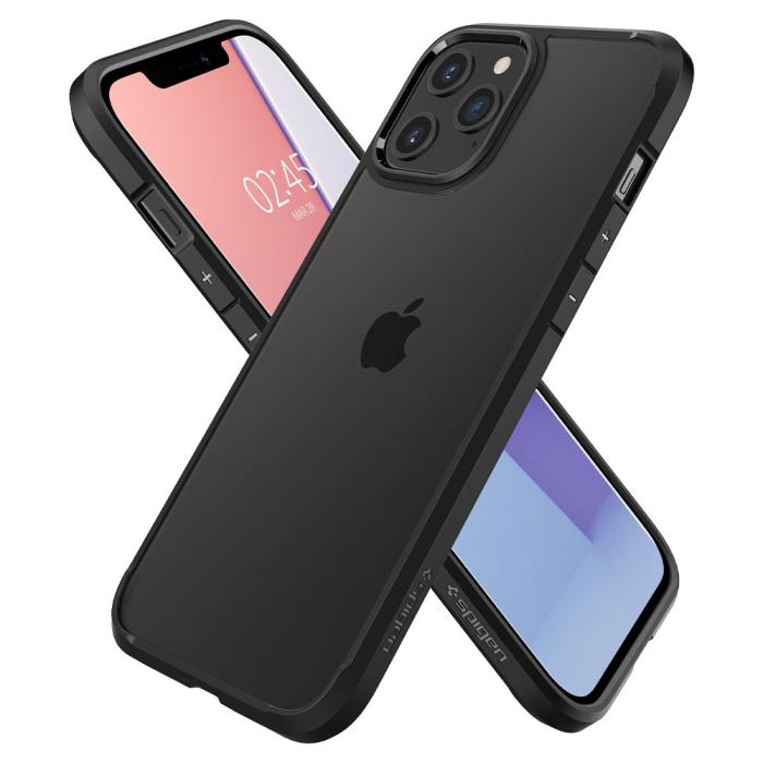 Spigen - SPIGEN Ultra Hybrid iPhone 12 & 12 Pro - Matte Black