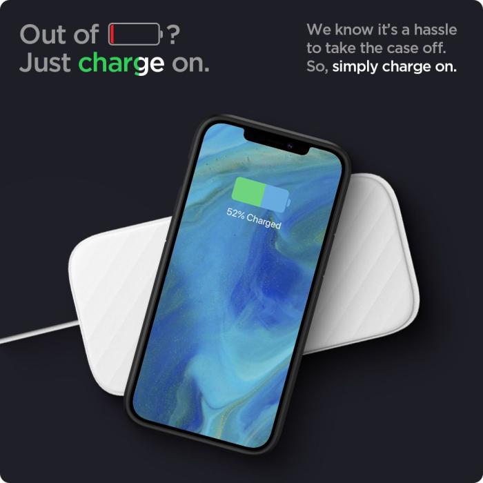 Spigen - SPIGEN Ultra Hybrid iPhone 12 & 12 Pro - Matte Black