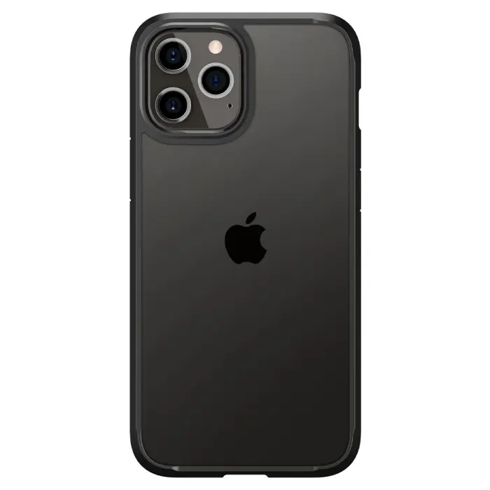Spigen - SPIGEN Ultra Hybrid iPhone 12 & 12 Pro - Matte Black