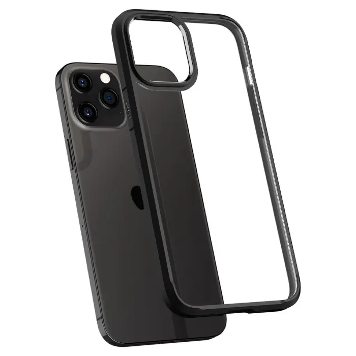 Spigen - SPIGEN Ultra Hybrid iPhone 12 & 12 Pro - Matte Black