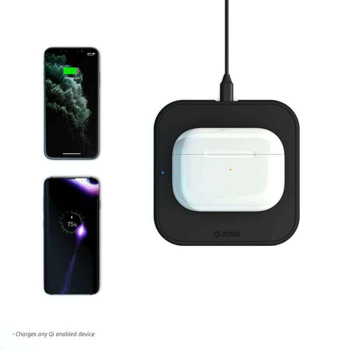 ZENS - ZENS iPhone 12 & 12 Pro Start-Kit Singel QI + PD Laddare