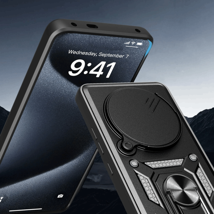 Tech-Protect - Tech-Protect Realme 14 Pro 5G Mobilskal Camshield Pro - Svart