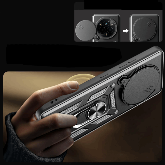 Tech-Protect - Tech-Protect Realme 14 Pro 5G Mobilskal Camshield Pro - Svart