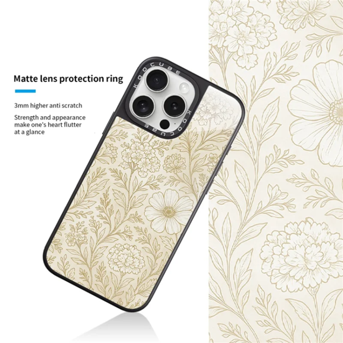 A-One Brand - iPhone 15 Pro Mobilskal MagSafe Aluminium Silikon