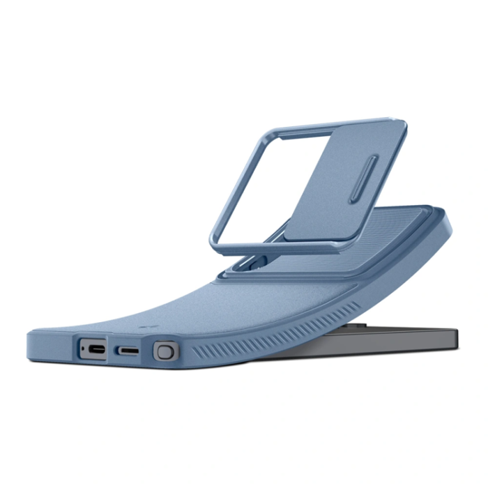 Spigen - Spigen Mobilskal För Galaxy S26 Ultra Optik Armor - Ljusblå