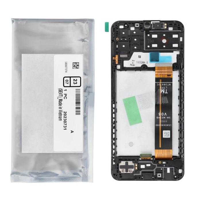 SpareParts - Galaxy A13 Skärm med LCD-display Service Pack GH82-28653A