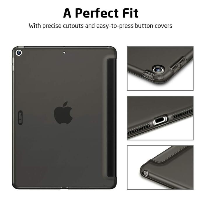 UTGATT1 - ESR Rebound iPad 10.2 2019/2020 - Svart