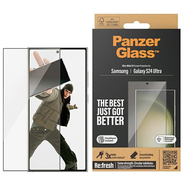 PanzerGlass Galaxy S24 Ultra Härdat Glas Skärmskydd Ultra-Wide Fit